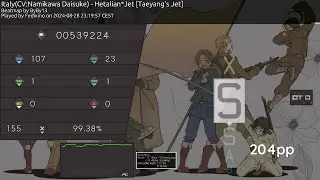osu! Italy(CVNamikawa Daisuke) - HetalianJet [Taeyang's Jet] + HDDT FC 204PP