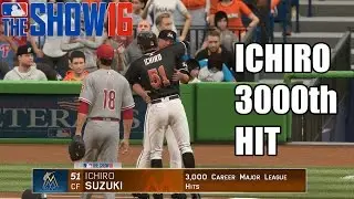 MLB The Show 16: Ichiro 3000th hit