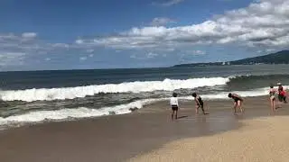 Beach in Mexico, riviera Nayarit, Oct 2018