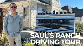 Saul's Ranch Driving Tour | Coventry and M Signature New Homes in Round Rock TX