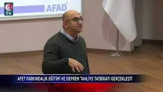 Afet Farkındalık Eğitimi ve Deprem Tahliye Tatbikatı Gerçekleşti