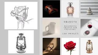 100 Object References For Drawing | The Ultimate Sketch Reference Pack | Art Endless Inspiration