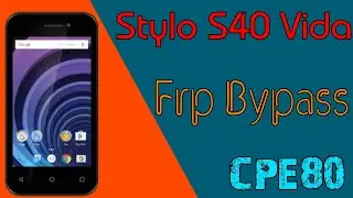 Stylo S40 Vida Como Remover Conta Google
