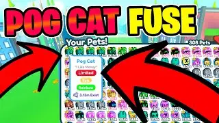 FUSING METHOD for RAINBOW POG CAT + POG DOG | Pet Simulator X
