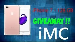 iPhone 7 ROSE GOLD (128 GB!) International GIVEAWAY | Giveaway #4 | iMC Gaming