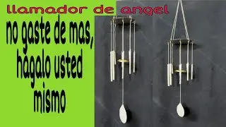 como hacer llamador de angel
