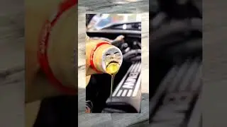 доливаем масло 
