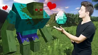 MUTANT ZOMBİYE HEDİYE VERDİM ❤️ Minecraft
