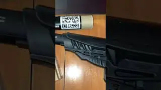 Телескопический приклад для Сайги. Подробности скоро на канале.