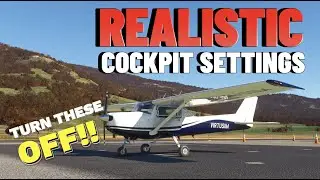 Realistic  Cockpit Settings MSFS2020 - Make your VR flight more realistic