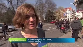 Demonstrationen gegen "Mietenwahnsinn" in Leipzig und Dresden