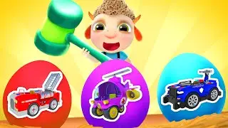 Rescue Team Eggs: New Mission | Funny Cartoon for Kids | Dolly and Friends 3D