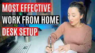 Simple and Most Productive Desk Setup in 2021 (for small space) | How to increase your focus time?