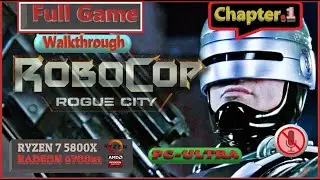 RoboCop Rogue City Full Game Gameplay Walkthrough ( No Commentary Chapter 1 )