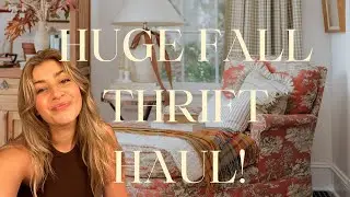 Fall thrift haul!!! Lots of Autumnal goodies!