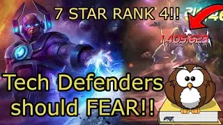 7* RANK 4 GALAN IS A FORCE OF A NATURE!! - Marvel Contest of Champions