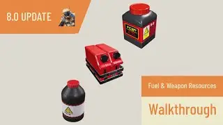 Satisfactory - Resources for Fuel and Weapon Setup - Walkthrough Update 8