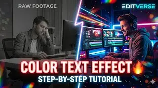 👉 How to Make Color Text Effect in KineMaster 