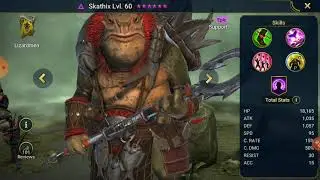I fused Skathix. My New support Epic @Raid Shadow Legends