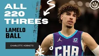 LaMelo Ball ALL 220 Three-Pointers From 2021-22 NBA Regular Season | King of NBA