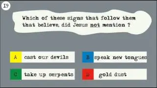 New Testament Bible Quiz & Answers