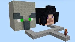Which house will the villager choose?