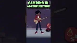 Childish Gambino in Adventure Time Fionna & Cake #adventuretime #fionnaandcake #shorts