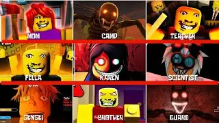 Weird Strict Dad vs 20 Weird Strict JUMPSCARES - ROBLOX ALL JUMPSCARES