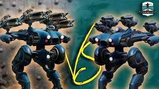 Can NEW Jotunn beat Subduer? War Robots Weapon Comparison