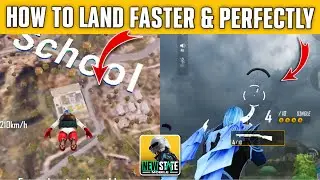 How To Land Fast In Pubg New State | Best Landing Tips And Tricks In Pubg New State | Mahol Gaming