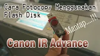 Here's how to print documents using a flash drive on the Canon IR Advance 6065 photocopier.
