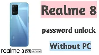 Realme 8 password unlock