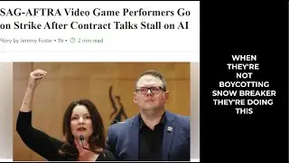 Voice Actors Are Striking Again