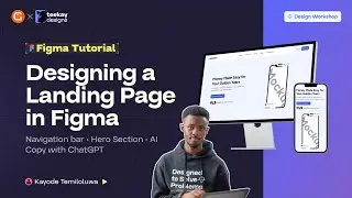 Figma Tutorial: Design a Responsive Landing Page with Auto Layout + ChatGPT Copywriting