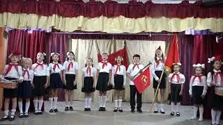 песня "Веселый барабанщик". Детский ансамбль "Казачата" МКУК ДК "Октябрь"