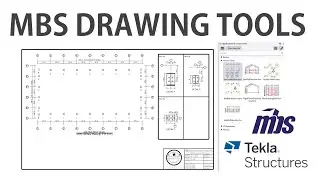 Keyack Tech - MBS Tekla Anchor Bolt Plan
