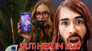 HER 13 YEAR OLD SON EDITS HER ONLY*ANS PICS??? | Moist Critical Reacts