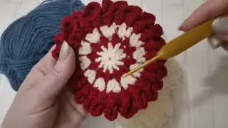 #мастеркласс МК подставки под чашку крючком