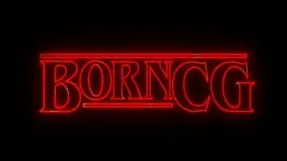 'Stranger Things' Style Title Sequence Animation made in Blender 