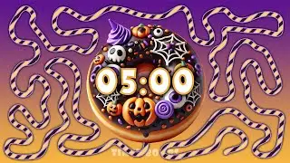 5 Minute Halloween Donut Timer Bomb 🎃🍩