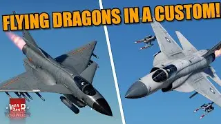 War Thunder DEV - FLYING the DRAGONS (J-10A & JF-17) in a CUSTOM BATTLE! AMAZING new FIGHTERS?
