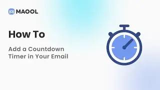 How to add a countdown timer to an email in Maool Editor