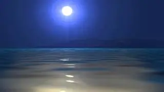 Moonlight loop - 3D animation loop - After Effects - Presenter Pro - Adobe Ultra