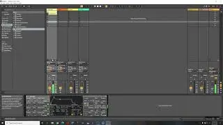 Intro to Ableton - Operator, and Clip Recording
