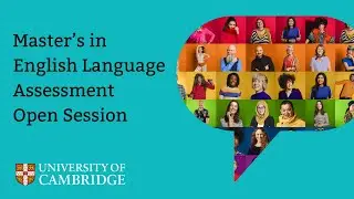 Master's in English Language Assessment Information Session 2024