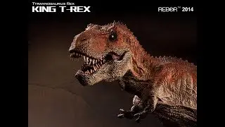 Распаковка и обзор: Тираннозавр Рекс REBOR 1 35 Tyrannosaurus Rex Museum Class Replica