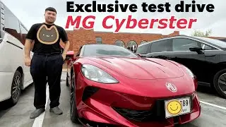 Exclusive test drive : MG Cyberster in Thailand