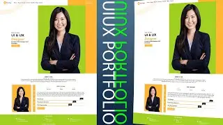 Build a Simple And Unique UIUX Designer Portfolio
