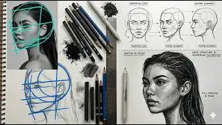 Loomis Method Drawing: Step-by-Step Portrait Mastery! 🎨