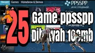 25 Game Ppsspp Di bawah 100mb